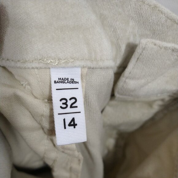 Ann Taylor Loft Pants Jeans Women Size 32 14 Beige Faux Suede - Picture 6 of 8